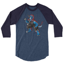 Load image into Gallery viewer, TRIcepisaurus 3/4 sleeve baseball T