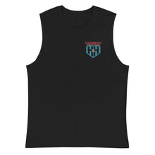 Load image into Gallery viewer, Heaton and Hicks TRIcepisaurus Sleeveless T-shirt