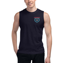 Load image into Gallery viewer, Heaton and Hicks TRIcepisaurus Sleeveless T-shirt