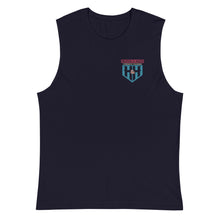 Load image into Gallery viewer, Heaton and Hicks TRIcepisaurus Sleeveless T-shirt